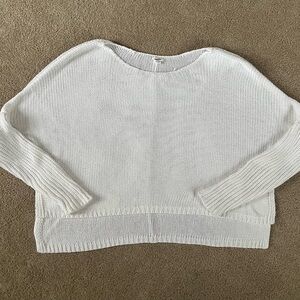 Garage White Sweater